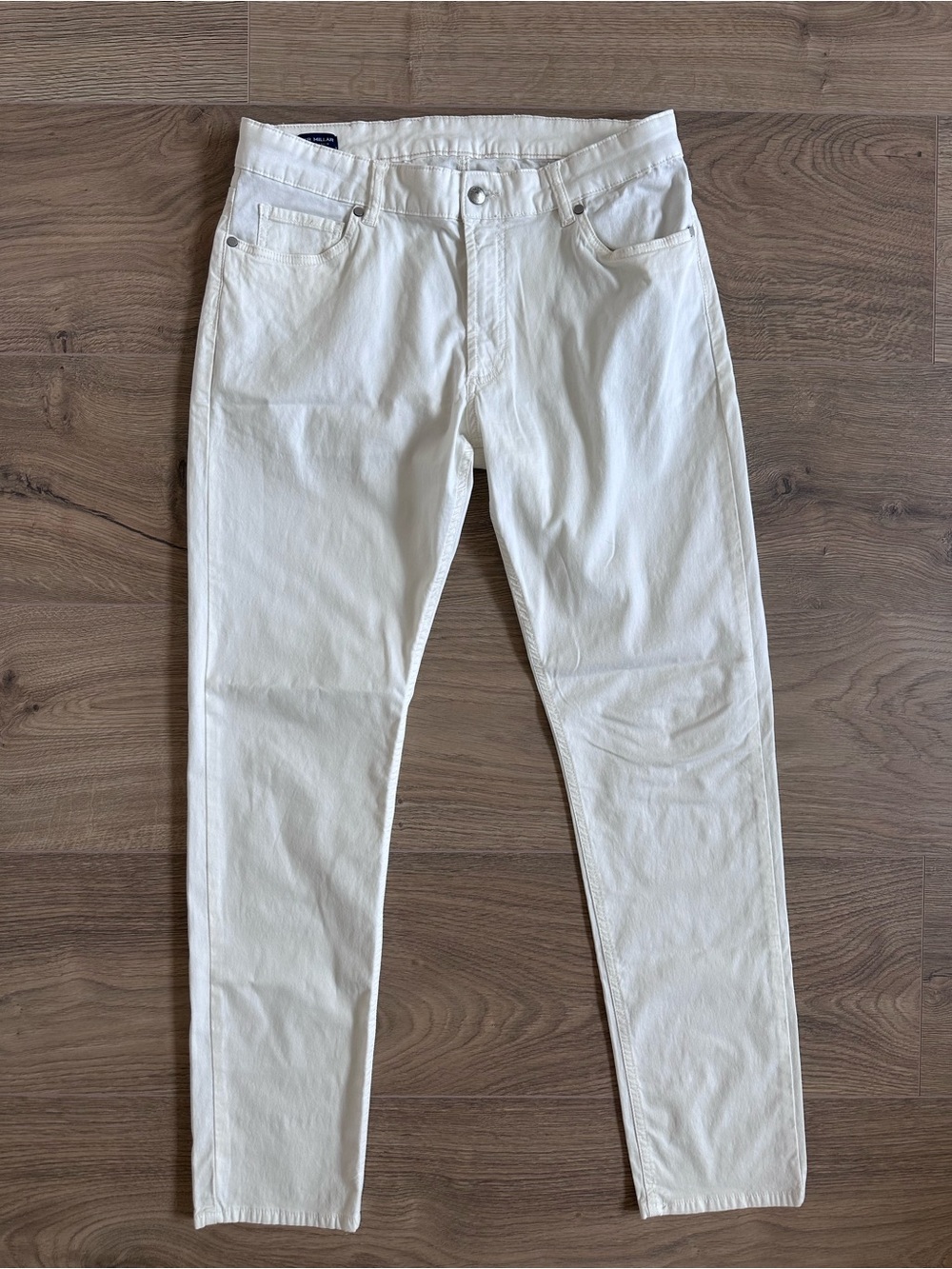 Peter Millar Crown Crafted Twill Wayfare 5 Pocket Pants 36 x 32 White